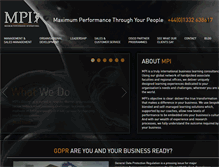 Tablet Screenshot of mpi-llp.com
